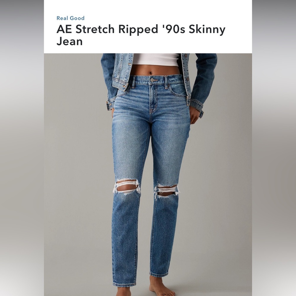 American Eagle 90’s skinny jeans